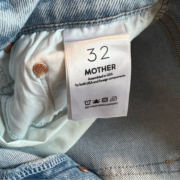 Mother the tomcat roller wide leg jeans - Picture 7 of 9